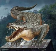 Giant Alligator in Ch.10