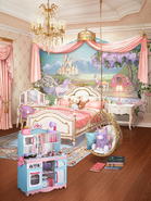 Premium bed, Kitchen Set, Premium vanity, Mural with Nook