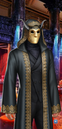 'Robes of Elegance' Outfit w/ Gold Mask
