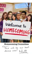 'Homecoming Committee' w/ Male Face 2