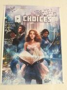 Signed One Year Anniversary Choices Poster