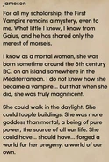 TheFirstVampireInfoPart1.png (174 KB) Info of The First Vampire from Jameson's Notes - Part I