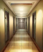 Hallway of Frank's Apartment Building