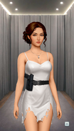 'Yes To The Dress' Outfit Ripped w/ Gunbelt