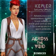Kepler's Character Bio