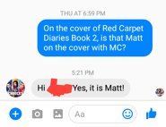 Mattisonthecovwrofrcd2.png (43 KB) Matt on the Cover of RCD Bk 2