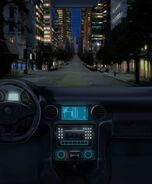 Street view from a car (Night, AVSP)