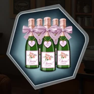 Mini Champagne Bottles