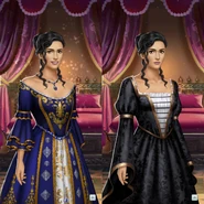 'Midnight Affair' and 'Noble's Finery' Outfits