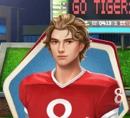 Male Twin Face 1 Football Outfit