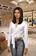 Female Twin Face 2 Debate Outfit (Full View)
