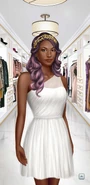 'Purple Prowess' Hairstyle (Face 1)