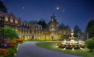 Versailles Palace at night in Ch. 5