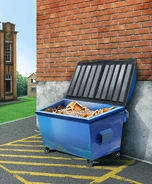 Back-Alley Dumpster