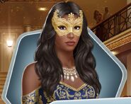 'Royal B' Outfit w/ Mask