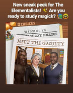 Meet the Faculty of Penderghast College Sneak Peek on Insta