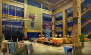 Mid-Renovation Lobby