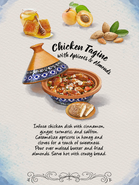 Chicken Tagine with Apricots & Almonds
