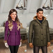 'Snowbird' Outfit (Female 1, Male 3)