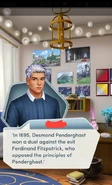Info on Desmond Penderghast