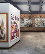 Art Gallery near Library