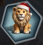 Santa Lion