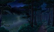 Forest Trail (Night)