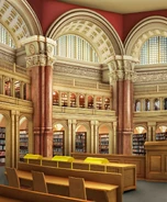 Biography Section of Library