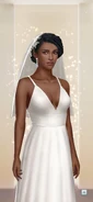 'White Wedding' Outfit with 'Braid To Be' Hairstyle