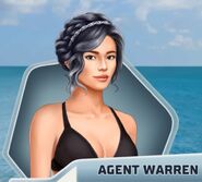 As 'Agent Warren' in Spy Bikini (Face 3)