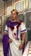 Bloodied Caesar Full View