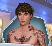 Shirtless w/ Neck Tattoo