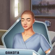Dakota F4 Shaved Unconscious