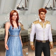 'Wild And Blue' and 'Raised On Country' Outfits (Female 1, Male 3)