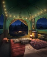 Tent Interior (Night)