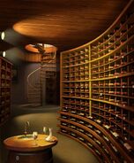 Wine Cellar in Old Hollywood Mansion