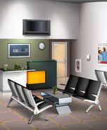 Hospital Desk Area