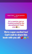 Part I info about The Elementalists on Insta