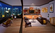 Your Character (HSS:CA)'s Living Room (Night)