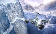 Airplane over Chasm
