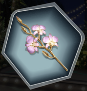 Orchid Pin (Gift from Attorney, Option 3)