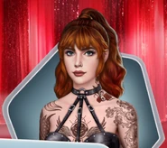 BDSM Outfit w/ Neck Tattoo