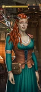 Staff of Silverlake on Female Orc (Face 3)