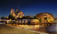 Street with View of Notre Dame (Night)/Champs-Élysées (TRH3)/Vivian was thrown here (TPA)