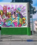 Ben's Clarion Alley Mural