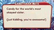 MC (CA)'s Candygram to his female twin in Bk.2 Ch.9
