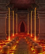 Fire-Att Classroom w/ Lava