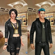 'Gold Dust' and Soldier of Fortune' Outfits (F3,M2)