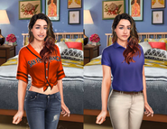 'Team Spirit' and 'Purple Polo Shirt' Outfits (Face 2)