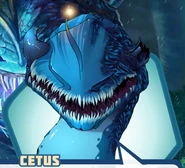 Cetus' appearance in Book 2 if it was attacked in Book 1